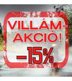 VILLÁMAKCIÓ! Szerezd meg a 15% kedvezményt