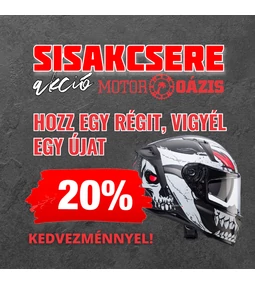 Ismét sisakcsere-akció a MotorOázisban!