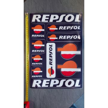 Motoros matrica szett Repsol 01 (nagy, A3-as)