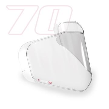 PINLOCK páramentes plexi átlátszó, CABERG Sintesi plexihez (XL-3XL)