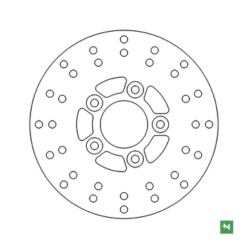 NEWFREN Első féktárcsa Malaguti YESTERDAY 50 98-
