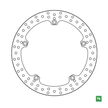 NEWFREN Hátsó féktárcsa Honda NC 700 D INTEGRA 12-13