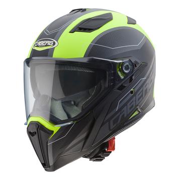 Zárt bukósisak, CABERG Jackal, Supra, matt fekete/fluo