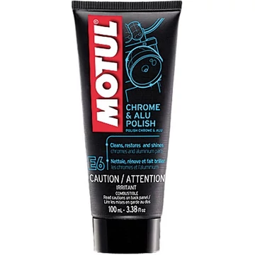 MOTUL E6 króm és alumínium polírozó paszta Chrome & Alu Polish 100ml