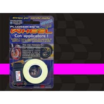 Matrica QUATTROERRE fluoreszkálós felnicsík pink (fuxia)