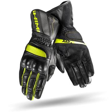 SHIMA STX túra motoros kesztyű, fekete-fluo