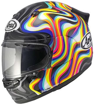 ARAI bukósisak Quantic Swirl white