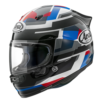 ARAI bukósisak Quantic Abstract Blue