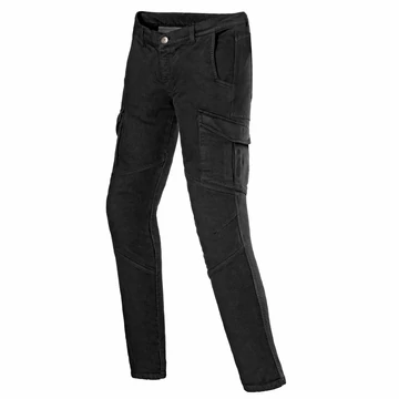 CLOVER Cargo-Pro motoros farmernadrág, fekete