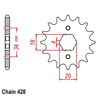 SUNSTAR Első Lánckerék LKS 20714