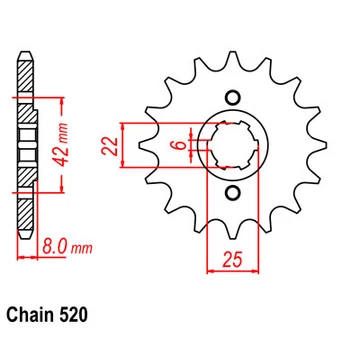 SUNSTAR Első Lánckerék LKS 32014