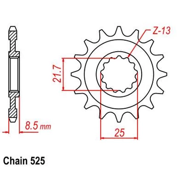 SUNSTAR Első Lánckerék LKS 42816