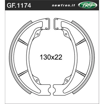 NEWFREN Fékpofa GF.1174
