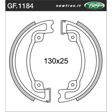 NEWFREN Fékpofa GF.1184FTR