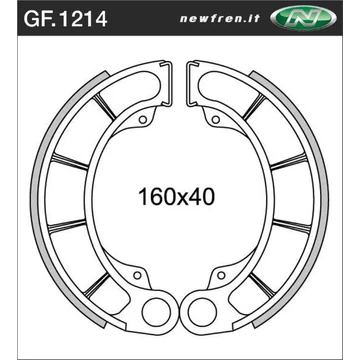 NEWFREN Fékpofa GF.1214