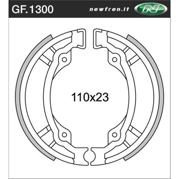 NEWFREN Fékpofa GF.1300