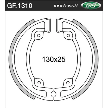 NEWFREN Fékpofa GF.1310