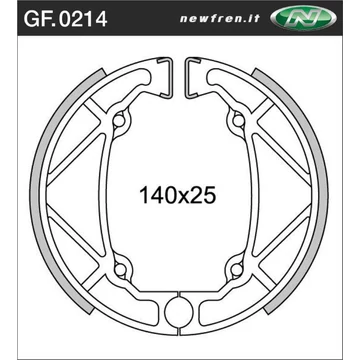 NEWFREN Fékpofa GF.0214
