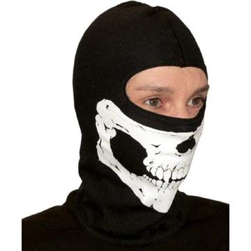 Motoros maszk, koponyás 