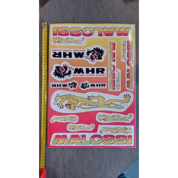 Motoros matrica szett Malossi 01 (nagy, A3-as)