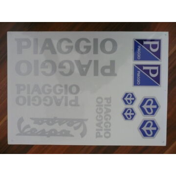 Motoros matrica szett PIAGGIO 04 (A4-es)