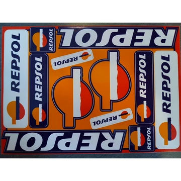 Motoros matrica szett REPSOL 01 (A4-es)