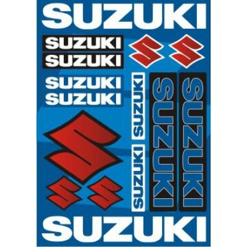 Motoros matrica szett SUZUKI 01 (A4-es)