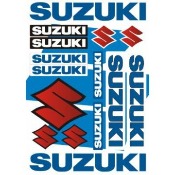 Motoros matrica szett SUZUKI 02 (A4-es)
