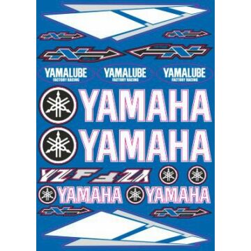 Motoros matrica szett YAMAHA 02 (A4-es)