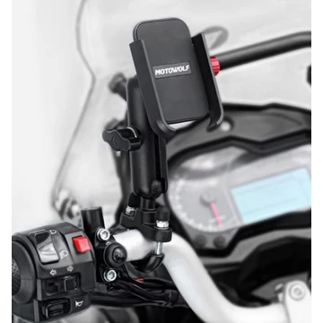 Telefontartó motorkormányra Motowolf MDL2821