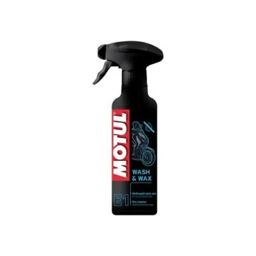 MOTUL E1 száraz tisztító spray Wash & Wax 400ml