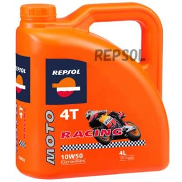 REPSOL 4T Moto Racing 4 ütemű motorolaj 10W50 4L