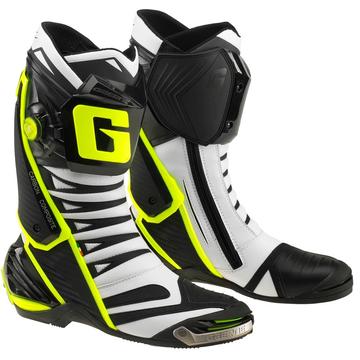 sportmotoros csizma, GAERNE GP1 EVO fehér/fluo
