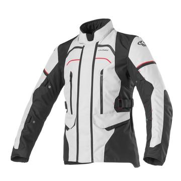 Motoros kabát, CLOVER Storm-3, szürke-fekete