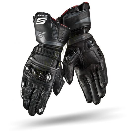 SHIMA RS-1 motoros kesztyű, fekete