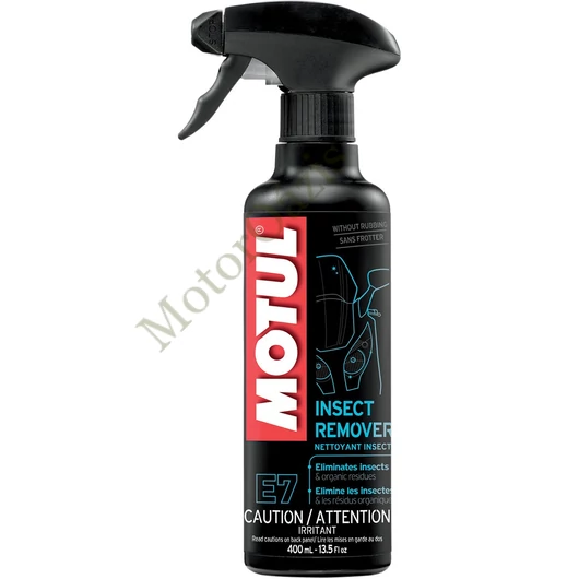 MOTUL E7 szélvédő plexi tisztítószer spray Insect Remover 400ml