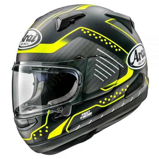 ARAI bukósisak QV Drone Fluor Yellow