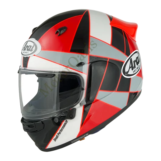 ARAI bukósisak Quantic Peak red