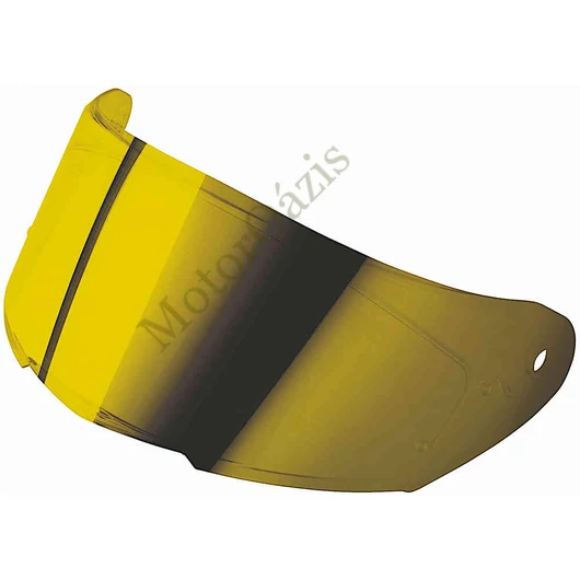 Bukósisak plexi, CABERG Avalon, arany tükrös