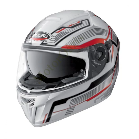 CABERG Ego bukósisak, Streamline fehér