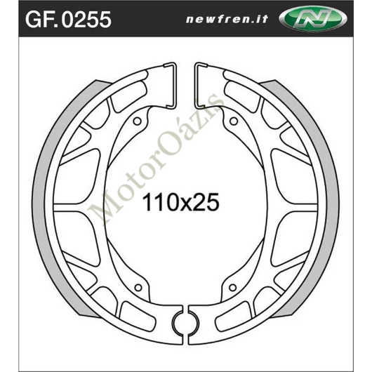 NEWFREN Fékpofa GF.0255