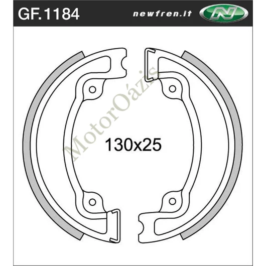 NEWFREN Fékpofa GF.1184FTR