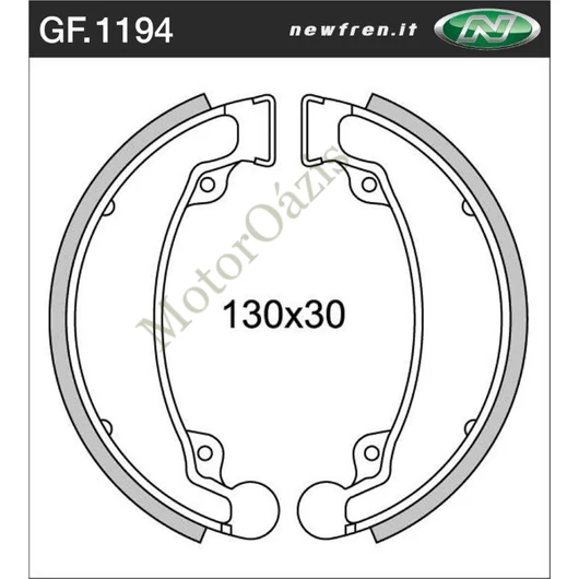 NEWFREN Fékpofa GF.1194FTR