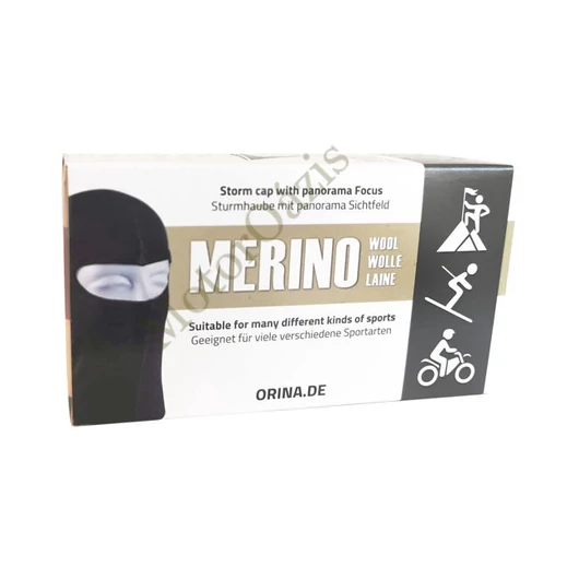 Motoros maszk, Merinói gyapjú