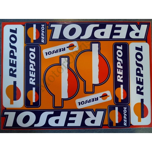 Motoros matrica szett REPSOL 01 (A4-es)