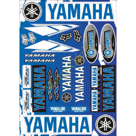 Motoros matrica szett YAMAHA 01 (A4-es)