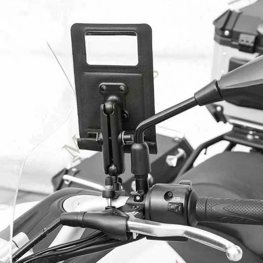 Telefontartó tokkal motorkormányra Motowolf MDL2818