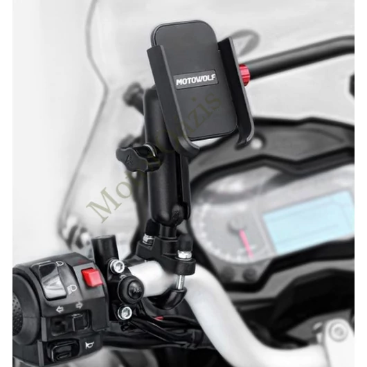 Telefontartó motorkormányra Motowolf MDL2821