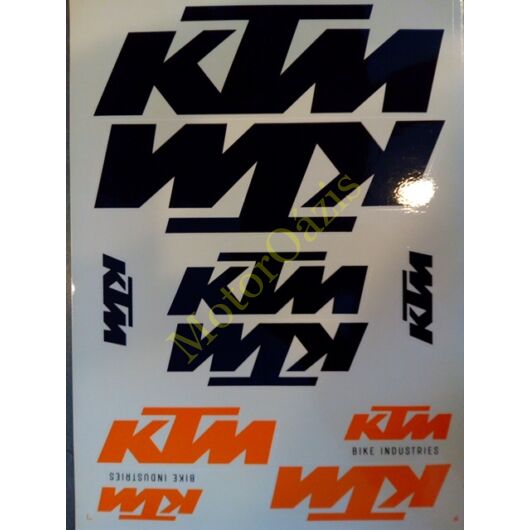 Motoros matrica szett KTM 03