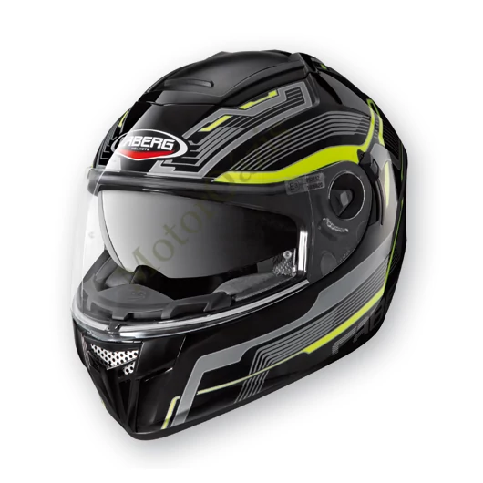 CABERG Ego bukósisak, Streamline, fekete